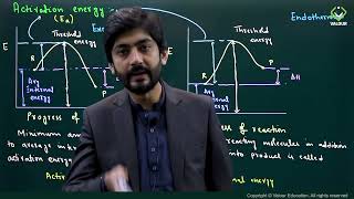 Activation Energy  Graph for exothermic and endothermic reactions  Chemical  Reaction Kinetics [upl. by Mahtal]