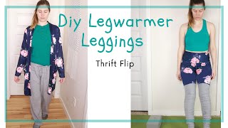 DIY Leggings With Leg Warmers Attached [upl. by O'Connor]