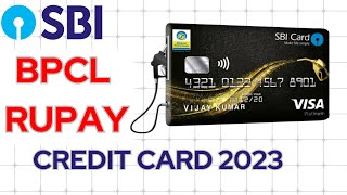 SBI BPCL Rupay Credit Card 2023 ⚡ SBI Bpcl Credit Card Review With Benefits ⚡ Best fuel credit card [upl. by Avilla]