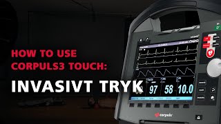 Tutorials by corpuls da How to use corpuls3 Invasivt tryk [upl. by Raven]