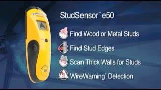 Screwfix  ZIRCON E50 STUDSENSOR STUD FINDER [upl. by Genevieve436]