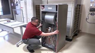 LG AHU Downflow Conversion Video [upl. by Amaso]