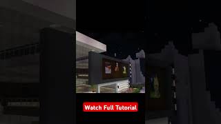 Minecraft easily make Shopping mall guide minecraft tutorial gaming [upl. by Nnyw55]