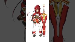 Fastest Way to Draw Elesis from Elsword elswordc2kanimeboysyoutubeshortsshortsviralshortanime [upl. by Abbub]