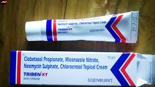 Triben XT cream uses in hindi triben XT cream benefits sides effects price triben XT cream ट्राइबेन [upl. by Leakcim709]