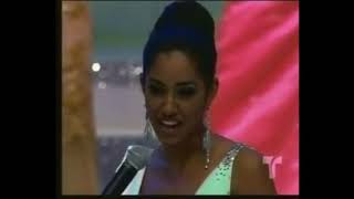 Valene Maharaj  Miss Trinidad and Tobago 2007 at Miss World [upl. by Tarrel]