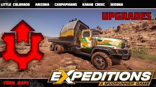 Expeditions ➽ Upgrades which can be obtained from maps Original game  1 DLC season One [upl. by Ashien]