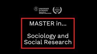 𝗣𝗿𝗲𝘀𝗲𝗻𝘁𝗮𝘁𝗶𝗼𝗻 𝗼𝗳 𝘁𝗵𝗲 MASTER in Sociology and Social Research 202324 [upl. by Isle338]