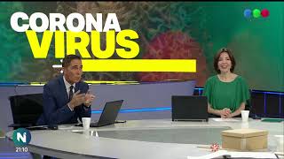 Transmisión especial de TELEFE NOTICIAS por el CORONAVIRUS [upl. by Fruma854]