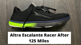 Altra Escalante Racer After 125 Miles  Full Review [upl. by Avi736]