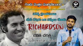 Richardson life history Bible missionarypJamesbro motivation viralvideo desireofchristchannel [upl. by Magas]