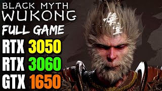 Black Myth Wukong FULL GAME  GTX 1650  RTX 3050  3060  1050 ti  Playable [upl. by Rosabella]