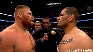 Cain Velasquez vs Brock Lesnar Highlights Technique vs Power ufc [upl. by Tibbs179]