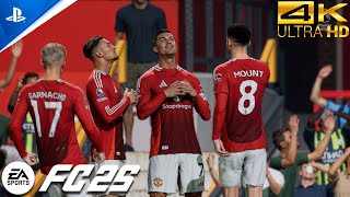 FC 25 LEAKED gameplay  Manchester United vs Liverpool  EA Sports FC 25 GAMEPLAY [upl. by Hey]