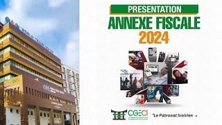 PRESENTATION DE LANNEXE FISCALE 2024 [upl. by Aneeg]