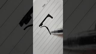 Best calligraphy ever nameart statusvideo penmanship [upl. by Lantha]