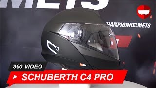 Schuberth C4 Pro Swipe Grey Helmet  ChampionHelmetscom [upl. by Rainah]