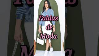 INCREIBLES FALDAS DE MODA 2024 🔥😍 tendenciasmoda [upl. by Naves487]