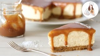 No Bake Salted Caramel Cheesecake Recipe  No Bake Cheesecake Recipe [upl. by Rafaello]