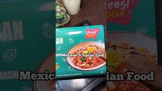 Ready to eat Mexican and Italian Food Review shorts foodreview [upl. by Ariamo]