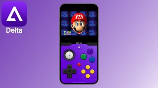 Delta Emulator iOS N64  Super Mario 64  iPhone 15 Pro [upl. by Aciram271]