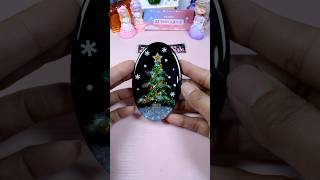 🎄 Epoxy Resin Art 🎄 Christmas Resin Fridge Magnet shorts epoxyresinart [upl. by Engle100]