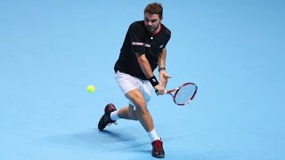 Stan Wawrinka  70 perfect backhand winners HD [upl. by Ymar]