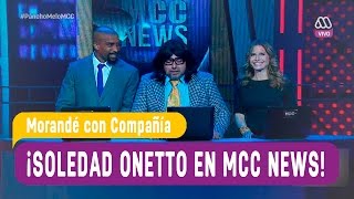 Soledad Onetto en Mcc News  Morandé con Compañía 2016 [upl. by Kussell819]