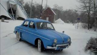 Renault dauphine 57 test drive [upl. by Odracer]