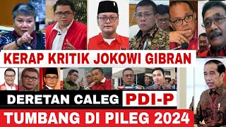 Kerap Kritik Jokowi‼️Deretan Caleg Kritis PDIP Ini Tumbang di Pemilu 2024 [upl. by Ecirpak]