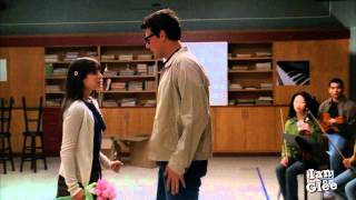 Glee  Dammit Janet Finn amp Rachel HD [upl. by Cyb837]