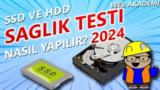 SSDHDD Performans Testi Nasıl Yapılır   Disk Sağlık Testi [upl. by Kramlich]