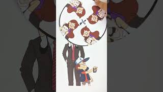 Guess the real face of mabel pines dad shorts art dipperpines [upl. by Karlene401]