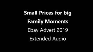 Ebay Advert 2019 Music Extended Version [upl. by Koloski202]