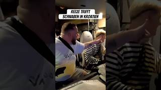 Zwei Schwaben treffen sich im Ausland😂 edeltour reeze papaplatte shorts [upl. by Jenette]