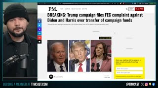 Kamala Harris Donations FROZEN Trump Files FEC Complaint FEC Says Biden CANNOT GIVE Her Funds [upl. by Nylorahs]