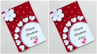 DIY Birthday CardHow to make Birthday Card ideasHandmade Birthday Card [upl. by Koslo]