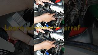 TVS wego speedometer cable change at home Visit channel for full video [upl. by Zoba934]