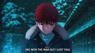 nocape amp sorrow  we won the war but i lost you lyrics [upl. by Nwahsid]