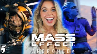 WHO DO I WANNA ROMANCE Mass Effect Andromeda Blind Playthrough  Part 5 [upl. by Asselam]