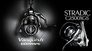 2023 Shimano VANQUISH FC 1000SSSPG amp 2023 Shimano STRADIC FM C2500XGS Unboxing and DRAG SOUND [upl. by Nanam297]