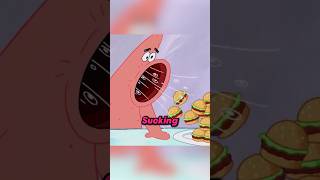 Bikini Bottom Eating Contest Patrick Ate One Thousand Burgerspongebob cartoon [upl. by Ylrebmic837]