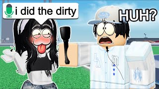 quotwhats something you never told your parentsquot 3 Roblox VOICE CHAT [upl. by Baptist]