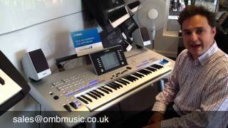 Using Music Finder on Yamaha Tyros  Part One  Introduction [upl. by Bartley]