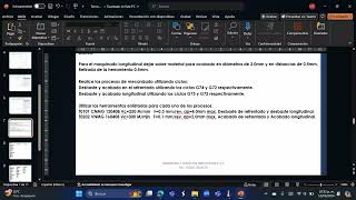 Programa en torno CNC utilizando ciclos G72 G73 G74 Fanuc canal “C” segunda parte [upl. by Cathe788]