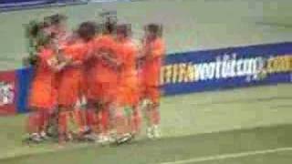 nederland  ivoorkust 10 van persie stuttgart 16062006 [upl. by Garrison]