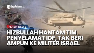 Hizbullah Hantam Tim Penyelamat Israel Tak Beri Ampun dalam Konflik dengan Zionis [upl. by Onailil]