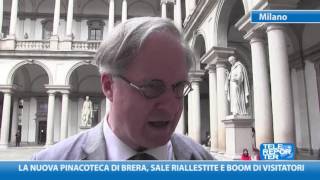 La nuova Pinacoteca di Brera  sale riallestite e boom visitatori [upl. by Chenee]