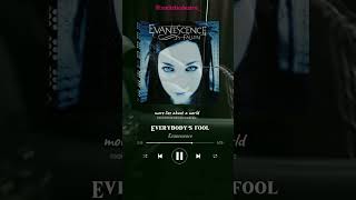 Everybody’s fool evanescence evanescence lyrics music rock amylee [upl. by Forster]