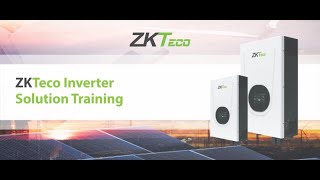 ZKTeco Inverter Solution Training [upl. by Nynahs870]